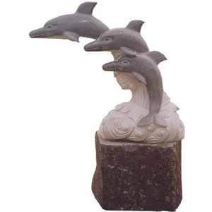Grey Granite Animal Sculpture