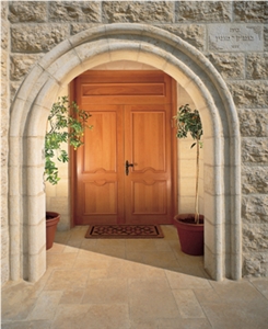 Jerusalem Stone Split Face Mushroomed Wall Tiles