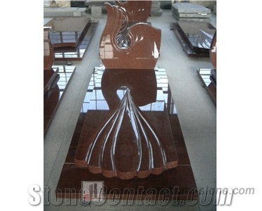 Indian Red Granite Monument