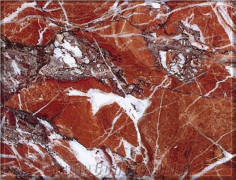 Eretria Red Marble Slabs