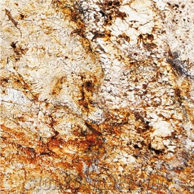 Zeus Gold Granite Slabs & Tiles, Brazil Yellow Granite