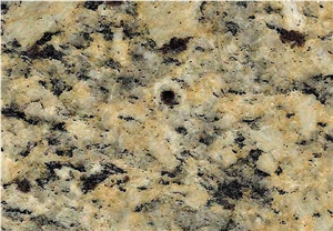 Giallo Santa Cecilia Granite Slabs & Tiles, Brazil Yellow Granite