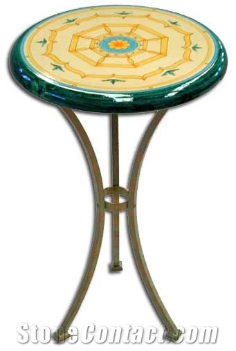 Tables in Lava-Stone