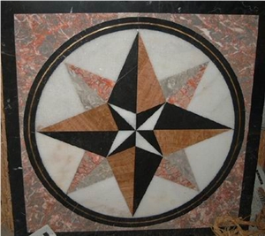 Marble Waterjet Medallion