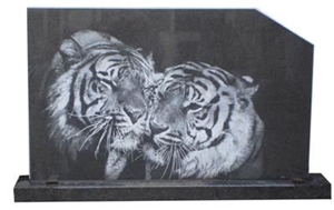 Black Granite Monument,Pet Headstone Black Granite Monument,Pet Headstone