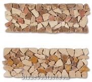 Travertine Mosaic Borders