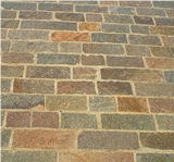 Porphyry Cut Tiles and Quarry Tiles, Porphyry Red Granite