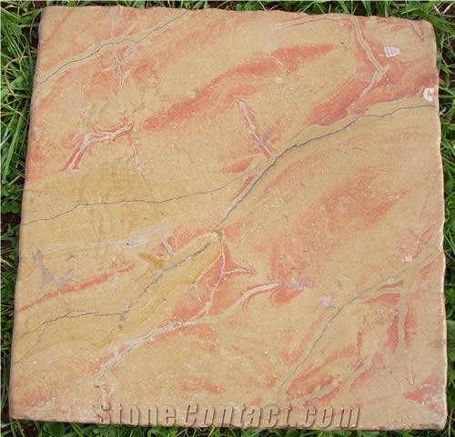 Corton Rose - Natural Stone, Corton Rose Limestone Tile