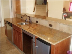 Yellow Granite Jerusalem Countertop