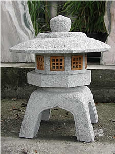 Grey Granite Japanese Lanterns