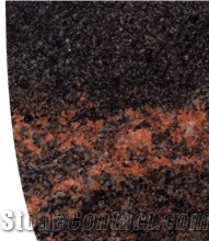 Aurora - Mantsala Red, Aurora Borealis Red Granite Tile