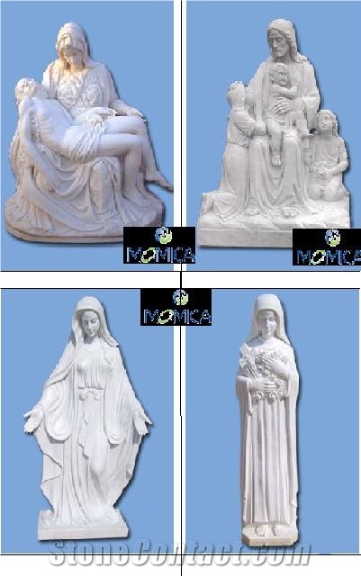 White Marble Sculpture