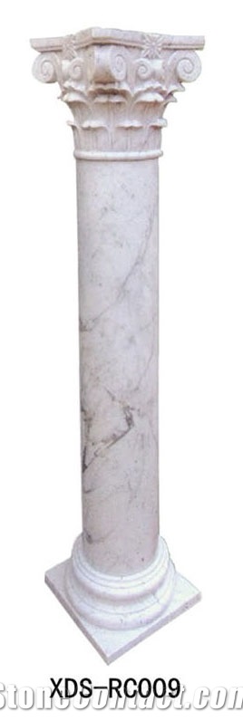 White Marble Column