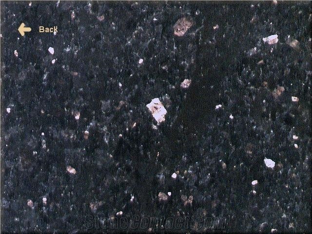 Star Galaxy Granite Slabs & Tiles, India Black Granite