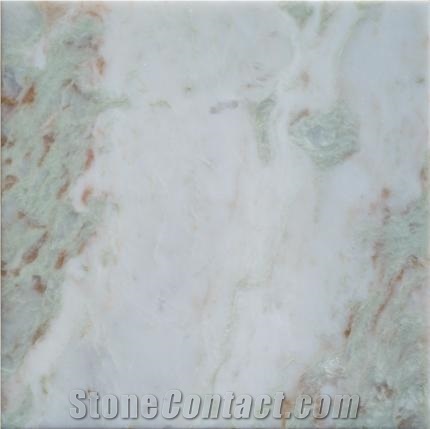 Alba Chiara Polished Marble Slabs & Tiles, India Green Marble