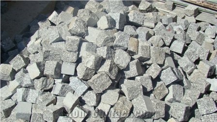 Krin Grey Granite Cubes, Cube Stones & Pavers