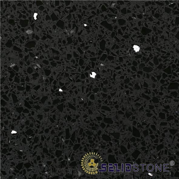 Quartz Stone SL3004(Silver Star Black)