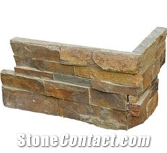 Yellow Slate Cultural Stone,Corner Stone C1120a