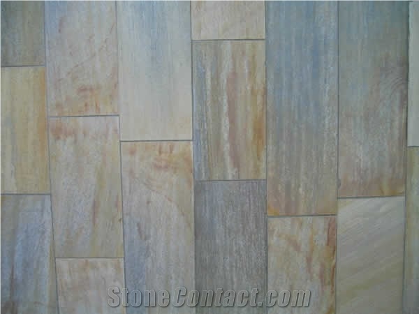 Diamond Violet Quartzite Tile Pattern