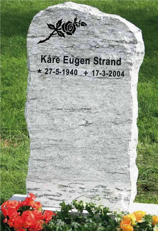 Monument Nr 209, White Granite Monument