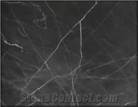 Damasta Black Marble Slabs & Tiles, Greece Black Marble