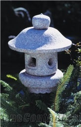 Grey Granite Lamp,Lanterns