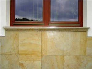 Stone Window Sill and Frame