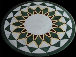Marble Waterjet Medallion Rosettes Marble Waterjet Medallion Rosettes