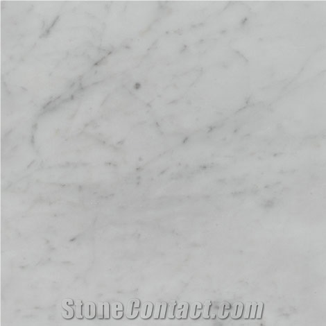 Bianco Carrara C Marble Tiles, Italy White Marble