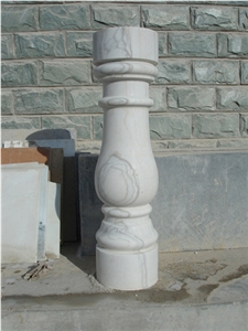 White Marble Balustrade
