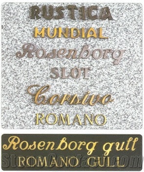 Bronze Letters