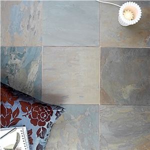 Autumn Lilac Slate Cleft Slate Floor Tiles