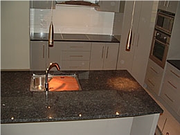 Black Granite Kitchen Countertops