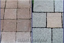 Granite Cobble Stone Big Sawn