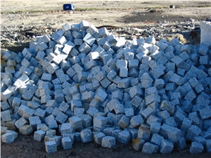 Grey Granite Bricks, Stonework Cubestone