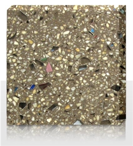 Brown Quartz Stone Tile