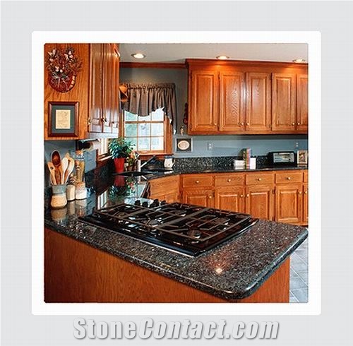 Galaxy Black Granite Countertop