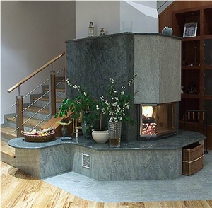 Obloga Kamina- Fireplaces, Oplotnica Sivi Grey Granite Fireplaces Obloga Kamina- Fireplaces, Oplotnica Sivi Grey Granite Fireplaces
