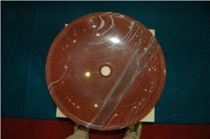 Red Marble Sinks
