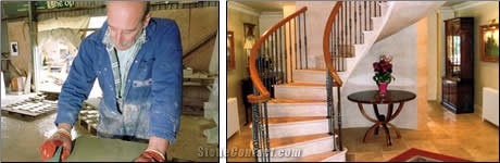 Spiral Staircase, Stone-mason Works