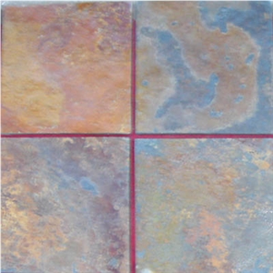 Peacock Slate Tile