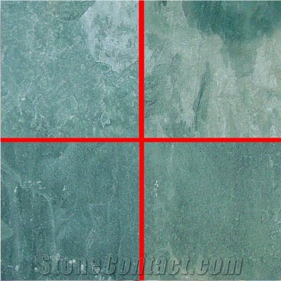 Verde Lugo Slate Tile, Spain Green Slate