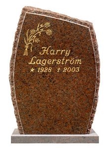 Red Granite Monument