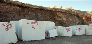 White Marble Blocks