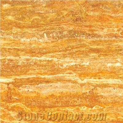 Gold Travertine Slabs & Tiles, Turkey Yellow Travertine