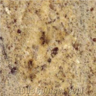 Kashmir Gold Granite Slabs & Tiles, India Yellow Granite