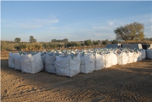 Machined Gris Badajoz Granite Cobbles