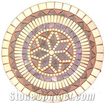 Marble Mosaic Medallion