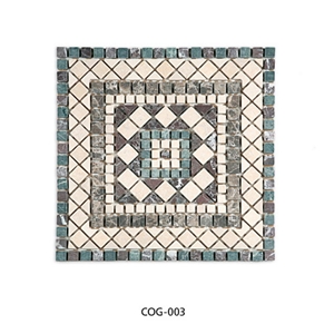Rectangular Mosaic Medallion