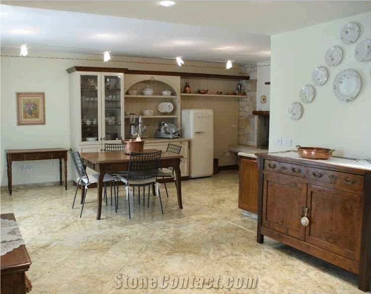 Beige Travertine Floor Tile